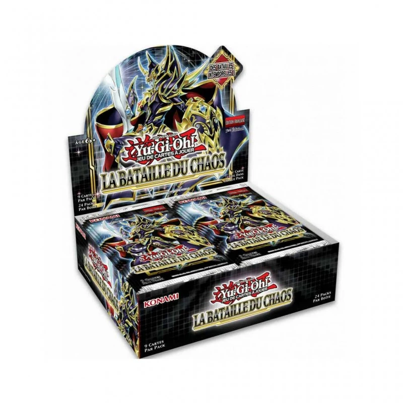 Boite La Bataille Du Chaos (Battle Of Chaos) De 24 Boosters (en Français) - Yu-Gi-Oh! 3 Boite La Bataille Du Chaos (Battle Of Chaos) De 24 Boosters (en Français) - Yu-Gi-Oh!
