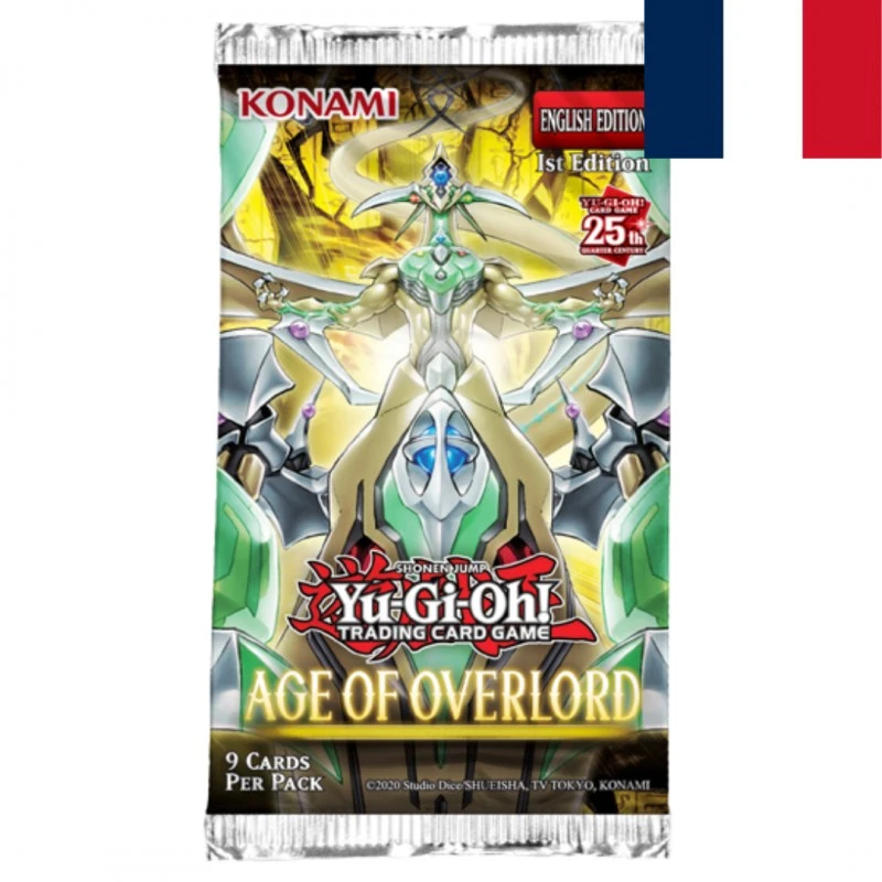 Booster Age Of Overlord (en Français) - Yu-Gi-Oh! (DISPONIBLE Le 19 OCTOBRE 2023) 3 Booster Age Of Overlord (en Français) - Yu-Gi-Oh! (DISPONIBLE Le 19 OCTOBRE 2023)