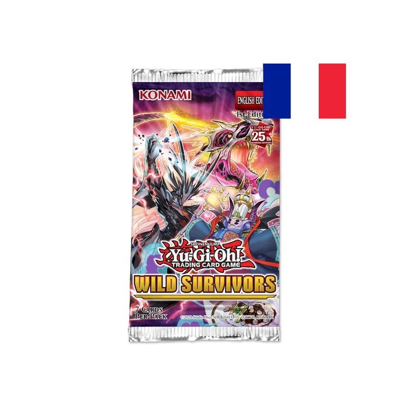 Booster Survivants Sauvages (Wild Survivors En Français) - Yu-Gi-Oh! 4 Booster Survivants Sauvages (Wild Survivors En Français) - Yu-Gi-Oh! – Image 2