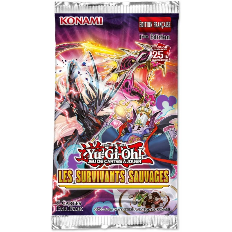 Booster Survivants Sauvages (Wild Survivors En Français) - Yu-Gi-Oh! 3 Booster Survivants Sauvages (Wild Survivors En Français) - Yu-Gi-Oh!