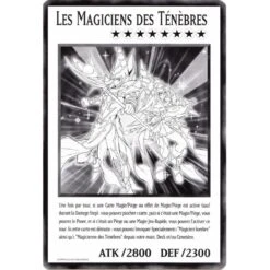 Carte Géante : Les Magiciens Des Ténèbres [DUOV]
