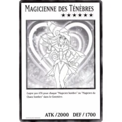 Carte Géante : Magicienne Des Ténèbres [DUOV]