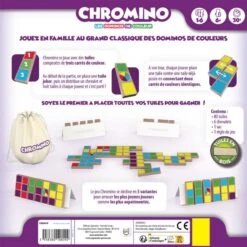 Chromino : Version Tuiles En Bois -Magasin De Jeux chromino version tuiles en bois 2