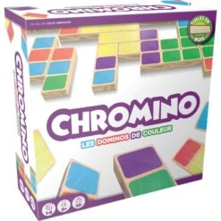 Chromino : Version Tuiles En Bois