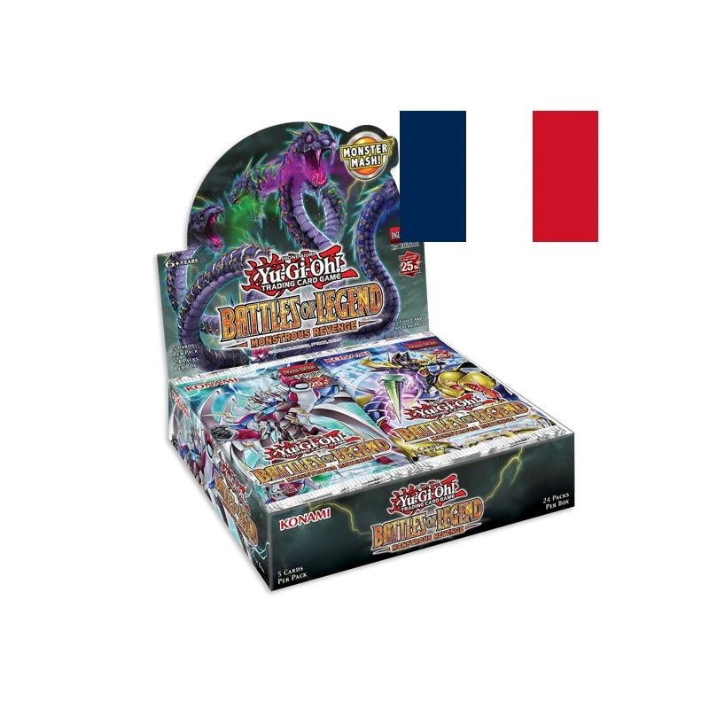 Display Batailles De Légende: La Vengeance Monstrueuse De 24 Boosters (en Français) - Yu-Gi-Oh! 4 Display Batailles De Légende: La Vengeance Monstrueuse De 24 Boosters (en Français) - Yu-Gi-Oh! – Image 2