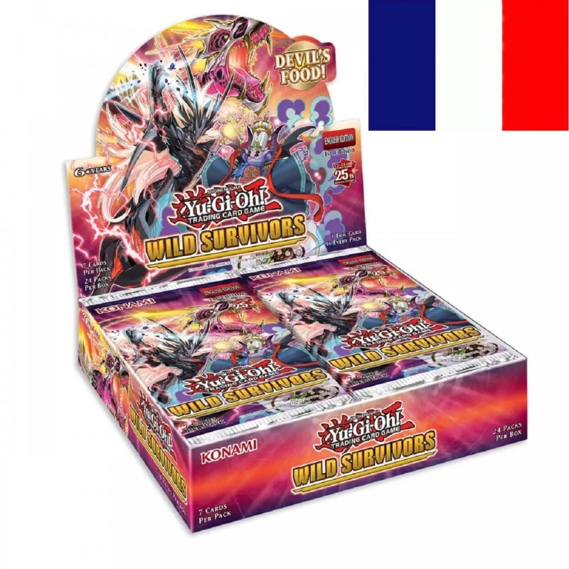 Display Survivants Sauvages De 24 Boosters (Wild Survivors En Français) - Yu-Gi-Oh! 4 Display Survivants Sauvages De 24 Boosters (Wild Survivors En Français) - Yu-Gi-Oh! – Image 2