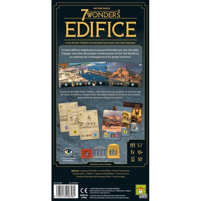 Edifice - 7 Wonders (Compatible Nouvelle Et Ancienne Edition) 5 Edifice - 7 Wonders (Compatible Nouvelle Et Ancienne Edition) – Image 3