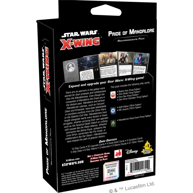 Orgueil Des Mandaloriens - Star Wars X-Wing 2.0 4 Orgueil Des Mandaloriens - Star Wars X-Wing 2.0 – Image 2
