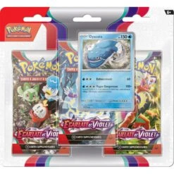 Pack De 3 Boosters Écarlate Et Violet : Oyacata - Pokémon