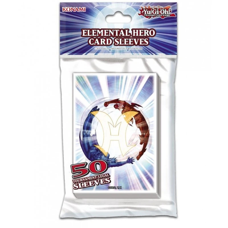 Protège-Cartes Héros Élémentaire - Yu-Gi-Oh! 3 Protège-Cartes Héros Élémentaire - Yu-Gi-Oh!