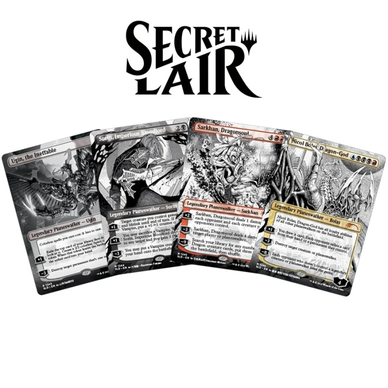Secret Lair More Borderless Planeswalkers - Magic The Gathering 4 Secret Lair More Borderless Planeswalkers - Magic The Gathering – Image 2