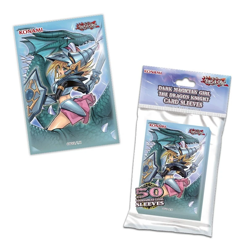 Sleeves Dark Magician Girl The Dragon Knight (x50) - Yu-Gi-Oh! 3 Sleeves Dark Magician Girl The Dragon Knight (x50) - Yu-Gi-Oh!