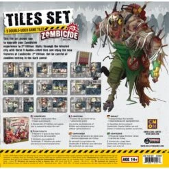 Zombicide 2nd édition : Set De Dalles Saison 1 -Magasin De Jeux zombicide 2nd edition set de dalles saison 1 2