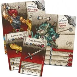 Zombicide Black Plague : Thundercats Pack 1 (4 Survivants, 5 Mini Cards) -Magasin De Jeux zombicide black plague thundercats pack 1 4 survivants 5 mini cards 2